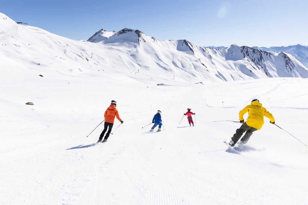 SFL_Family Ski on Piste_(c): Serfaus Fiss Ladis Marketing GmbH / Daniel Zangerl