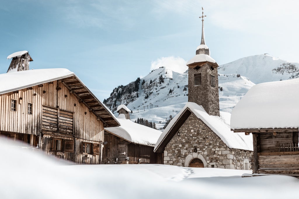Le Grand Bornand_Village Winter_(c): C. Hudry-Aravis