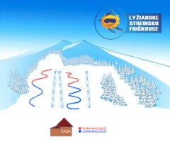 Fričkovce Piste Map