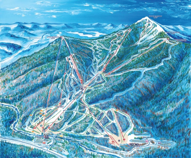 Plan des pistes - Whiteface Mountain Resort