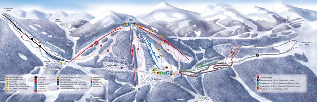 Hochrindl Mappa piste