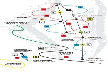 Pistenplan Trafoi