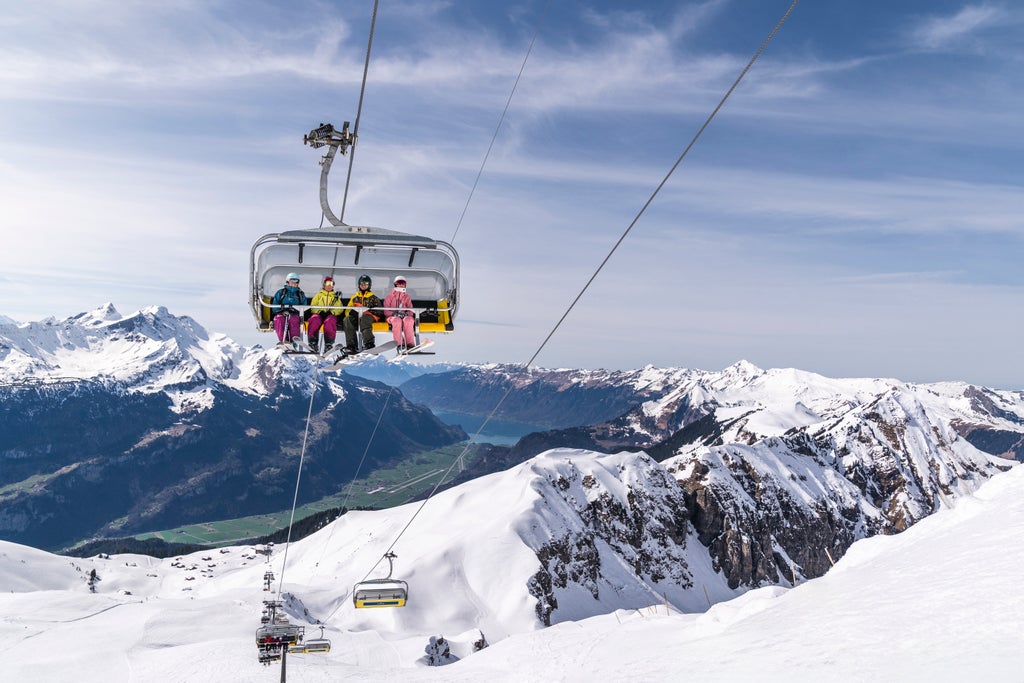 Skifahren auf dem Hasliberg-42