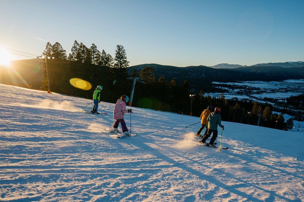 Angel Fire Resort_Hall Family_Sunset Slope_(c): Angel Fire Resort