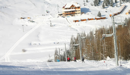 Snow sun Vadičov