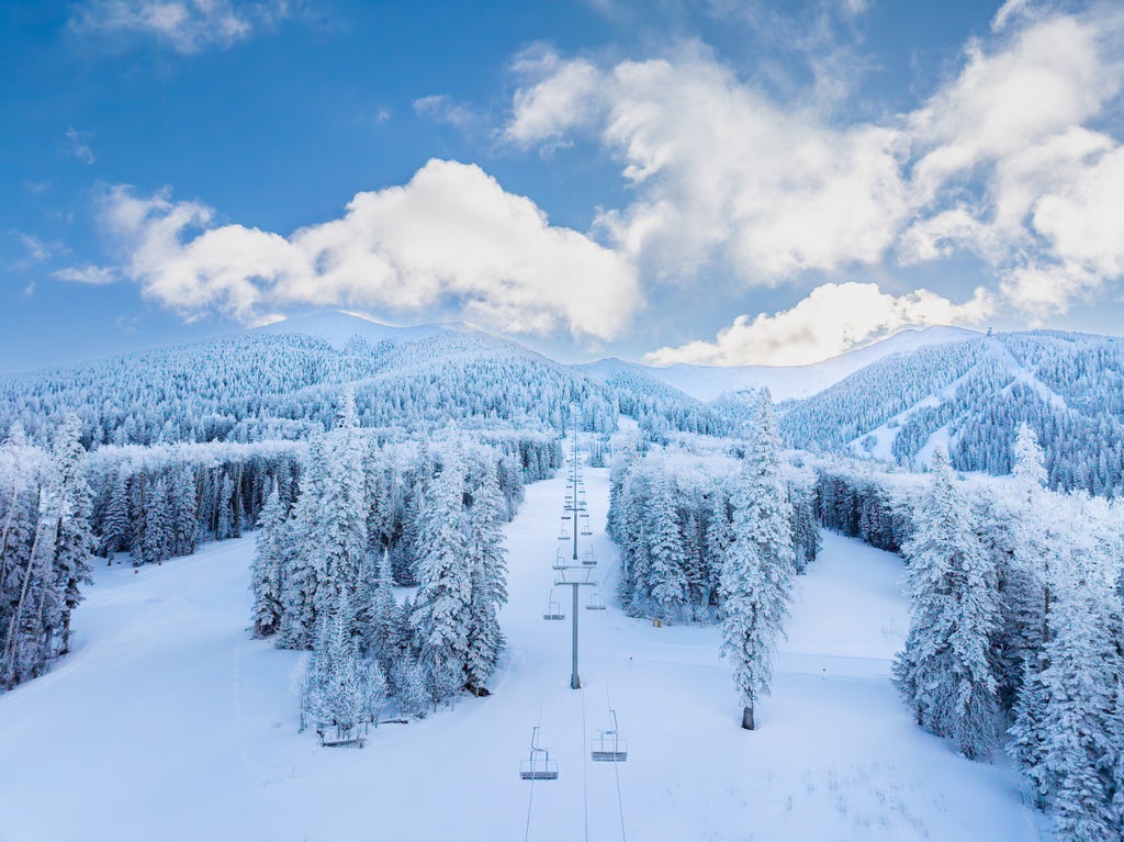 Arizona Snowbowl Aerial