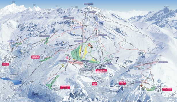 Plan des pistes - OZ 3300