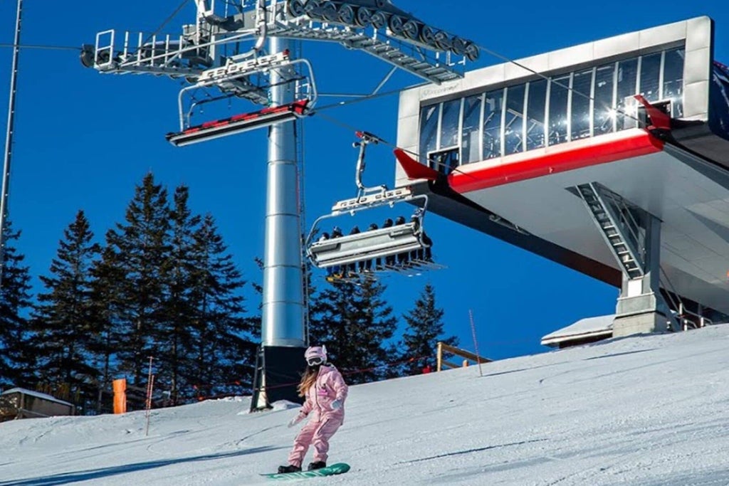 Norway Mountain - lift boarding area