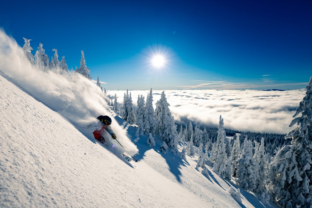 Big White_Steep Powder Carving_(c): Geoff Holman