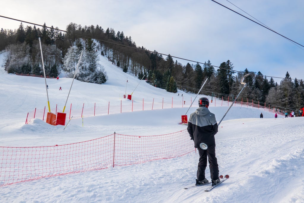 La Bresse-Hohneck_T-Bar Ski Lift Ride_(c): OT La Bresse