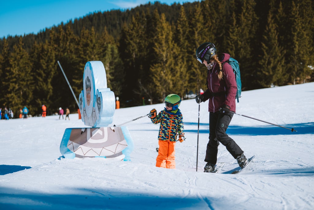 Meribel_Family Ski Day_Piste des Inuits_(c): Arthur Bertrand