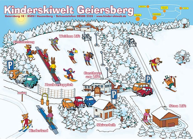 Hauzenberg - Geiersberg Mapa zjazdoviek