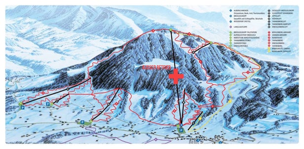 Pistenplan Alberschwende