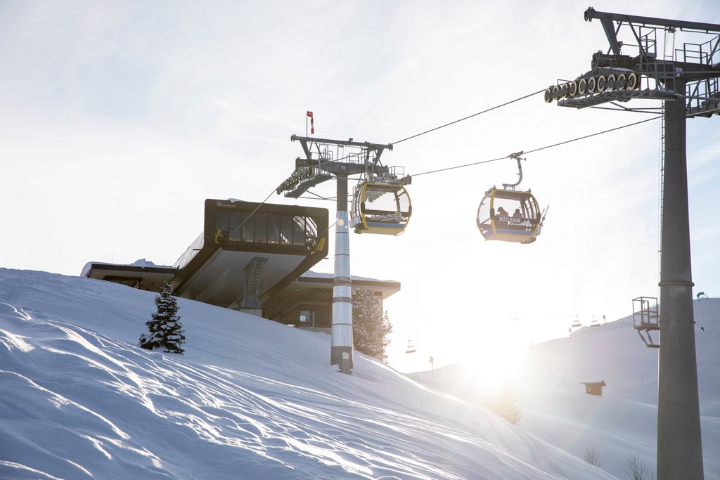 Möslbahn der Mayrhofner Bergbahnen im Winter @ Daniel Zangerl Doppelmayr Seilbahnen GmbH