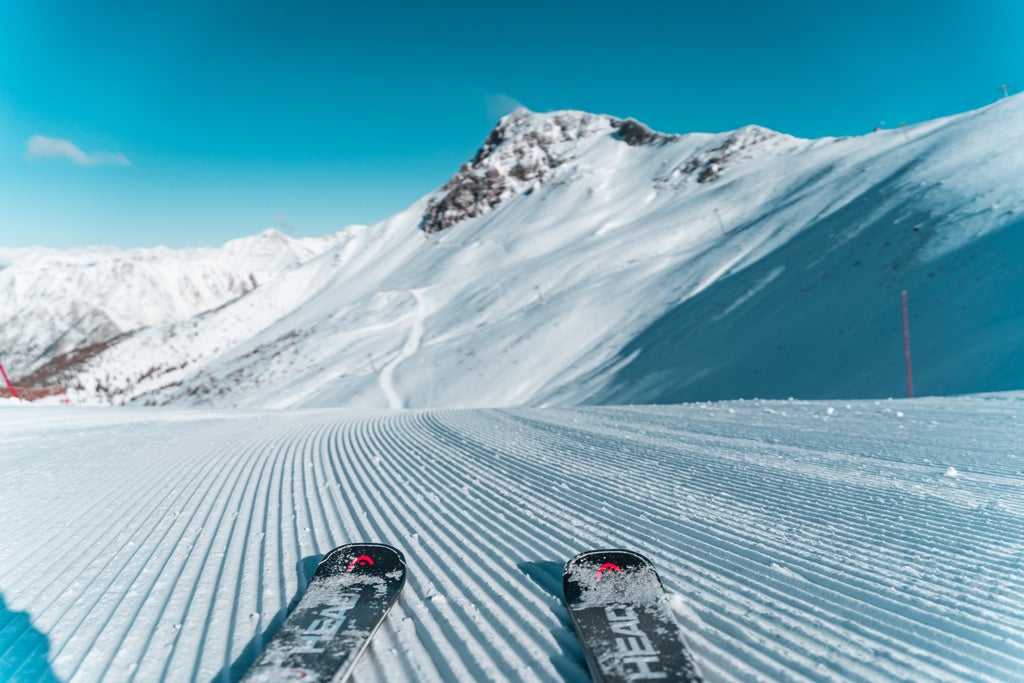 Les Orres_First Ski Run_Piste_(c): Willy Camus