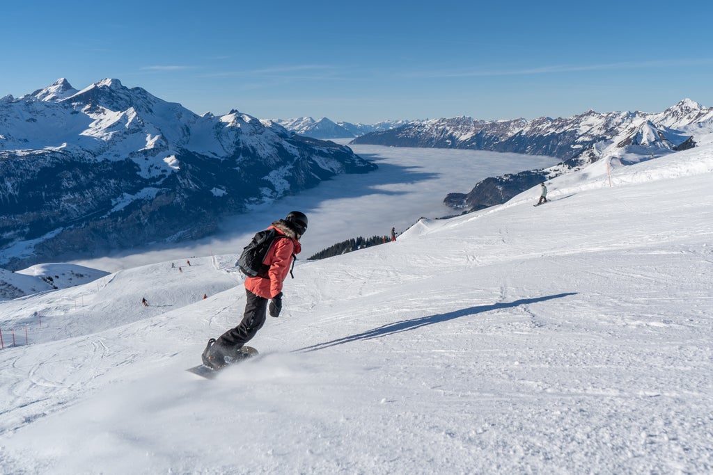 Snowboarden-Hasliberg