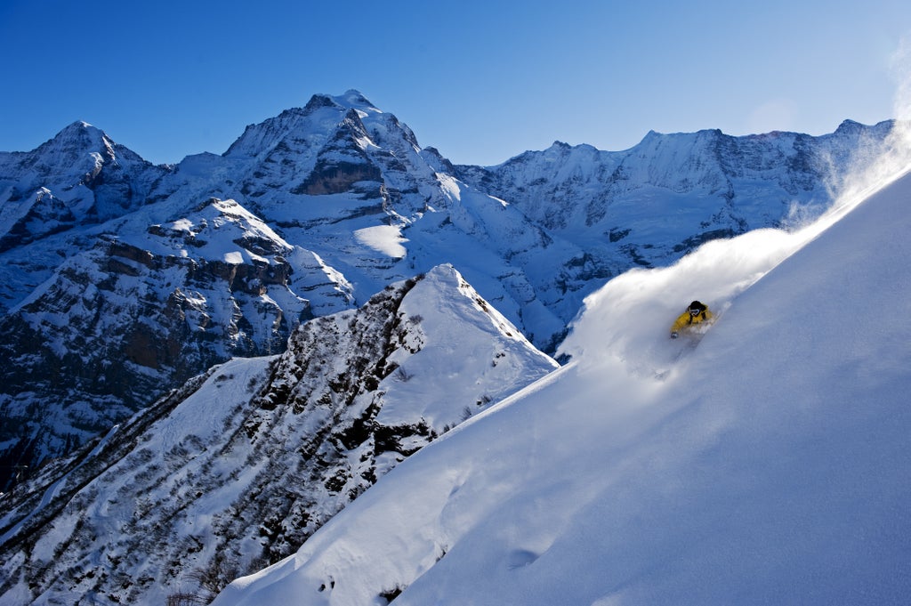 Skifahren Skigebiet Mürren-Schilthorn-7
