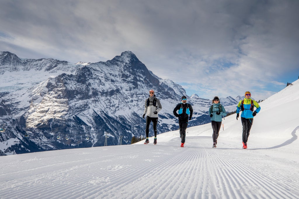 Grindlewald - Wengen_Winter Trailrunning_(c): Jungfrau Region Tourismus AG