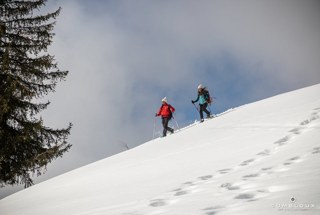 Combloux_Snowshoe Hike Descent_(c): Marine Martin / OT Combloux