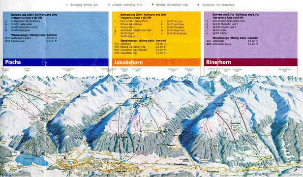 Degersheim Piste Map