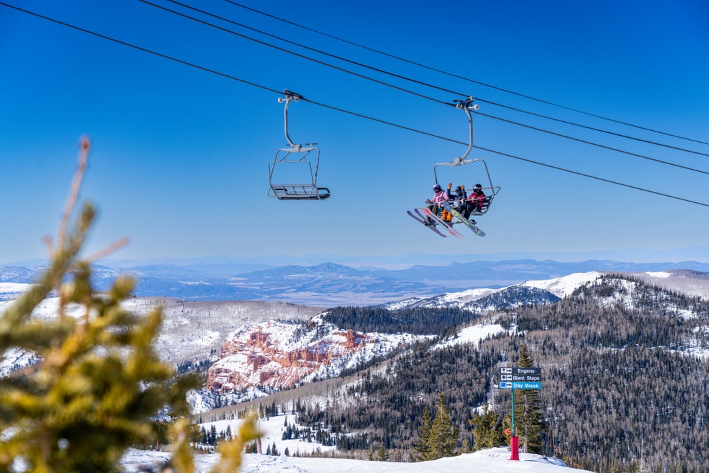 BHR Red Rock Views ©Jon Resnick - Courtesy of Brian Head Resort