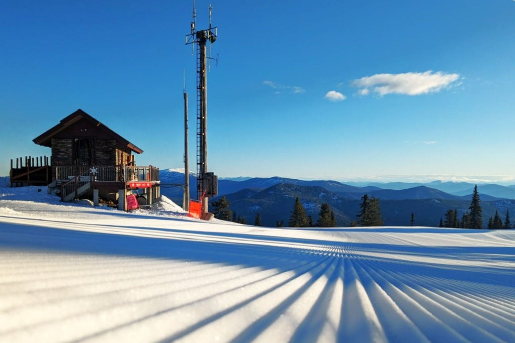 49 Degrees North Groomed Slope