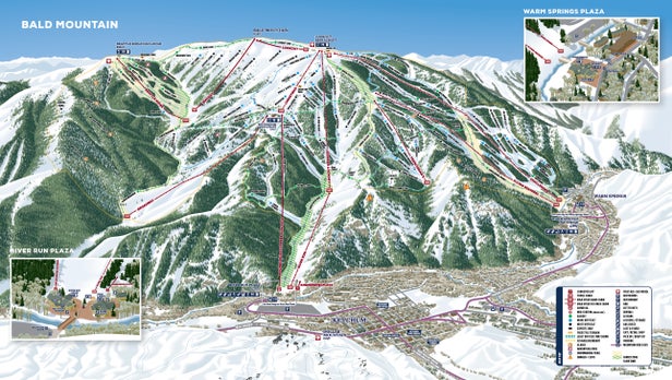 Sun Valley Trail Map