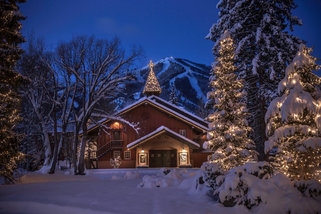 Sun Valley_Opera House_Night_(c): Sun Valley Resort Photographer: © Kevin Syms