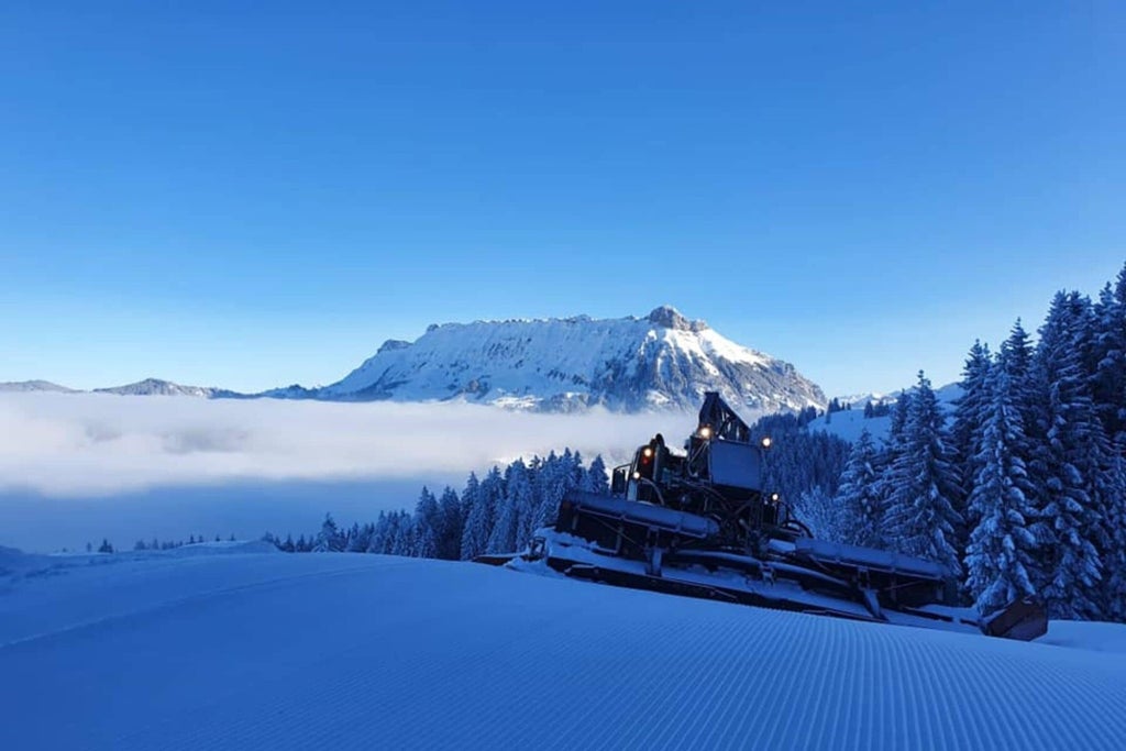 Bumbach Schangnau - Groomed run