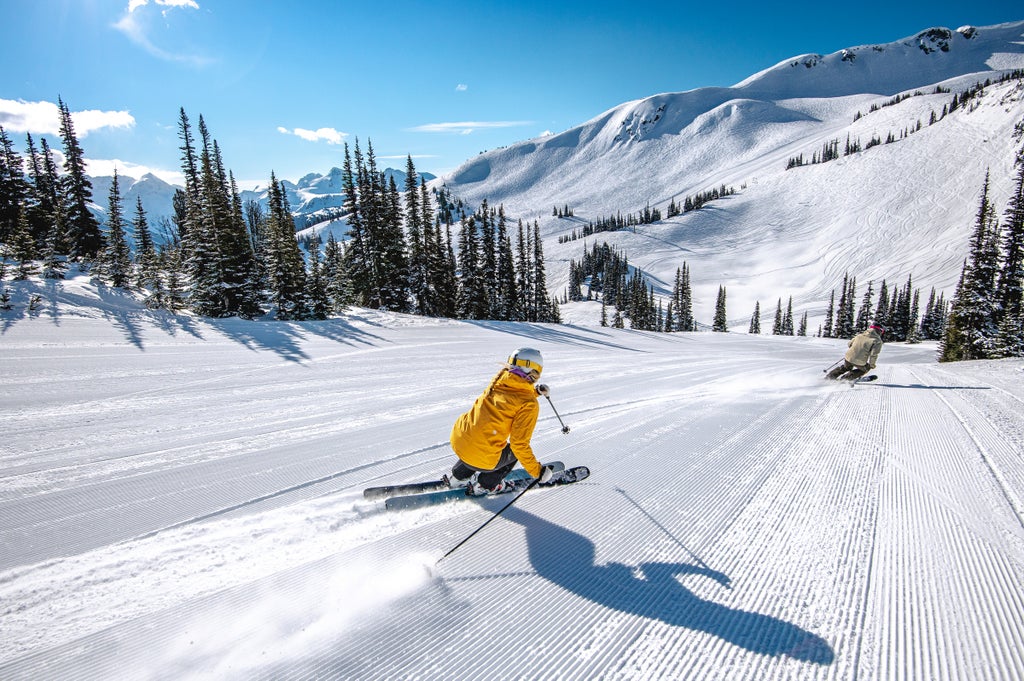 Whistler_Blackcomb_Freshly Groomed Carves_(c): Tourism Whistler/Guy Fattal