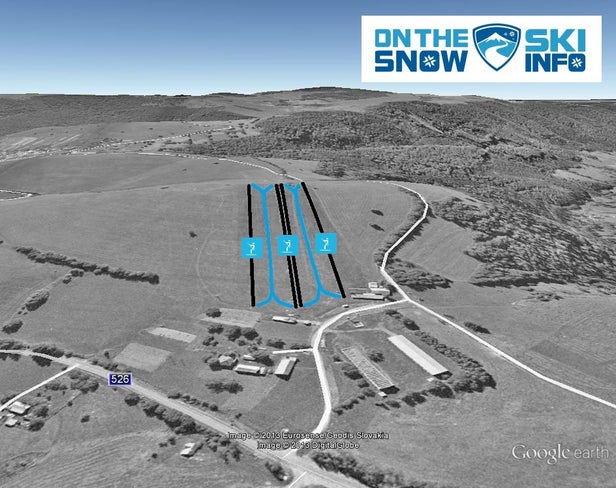 Pistenplan Skicentrum Kokava - Línia