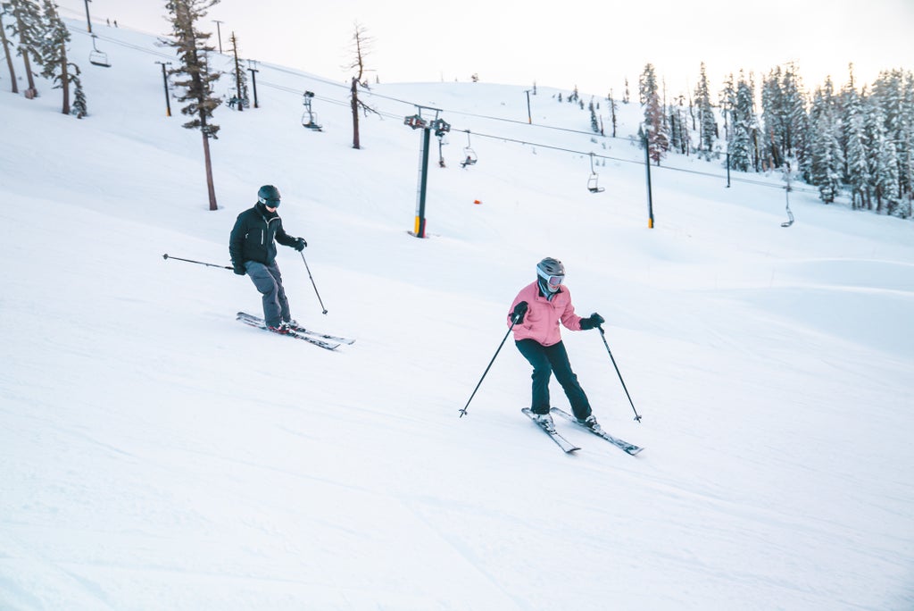 Boreal Mountain Resort_Beginner Ski Lesson 1_(c): Boreal Mountain Resort