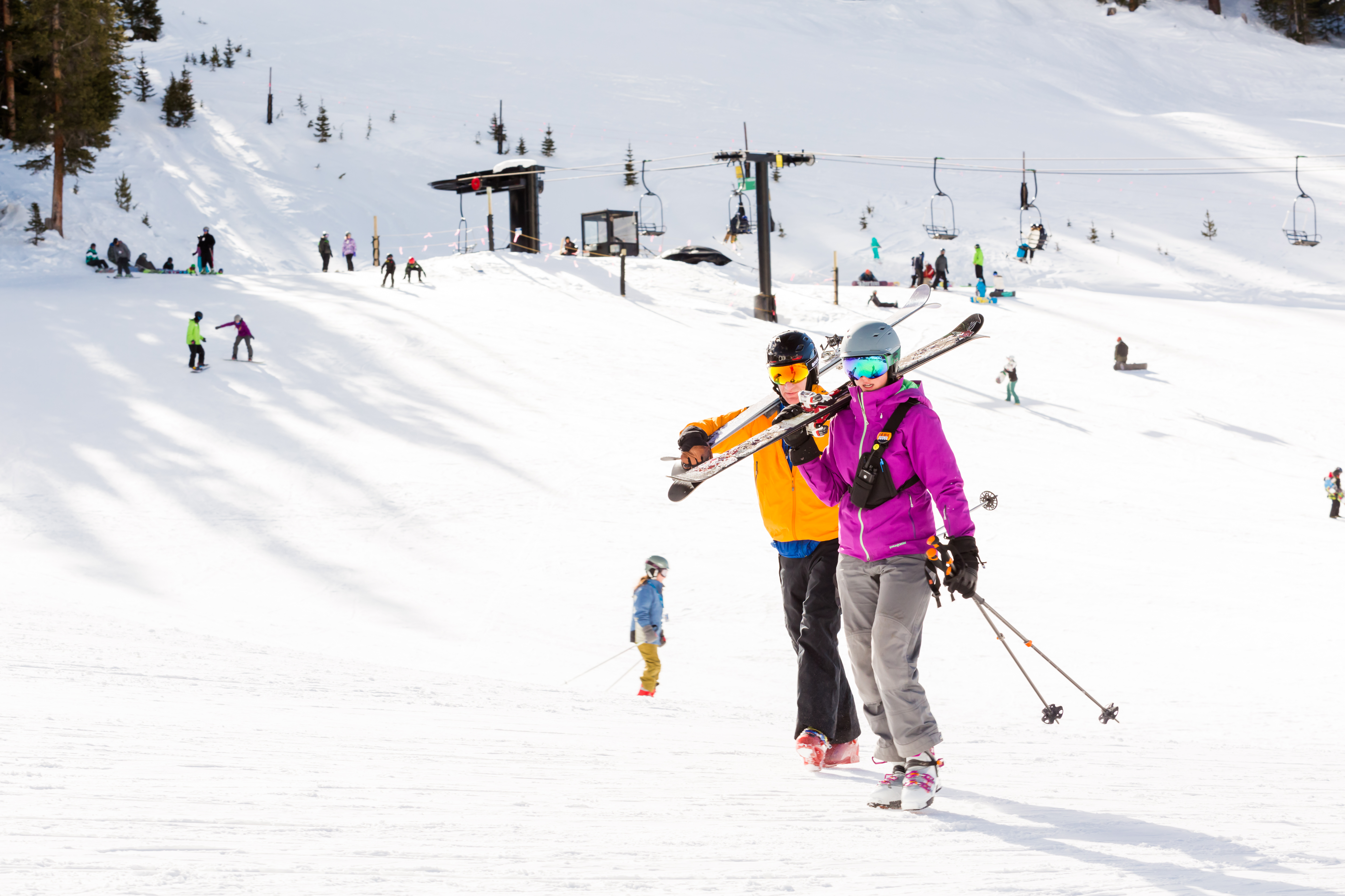 Lyžiarske stredisko Arapahoe Basin v Colorade