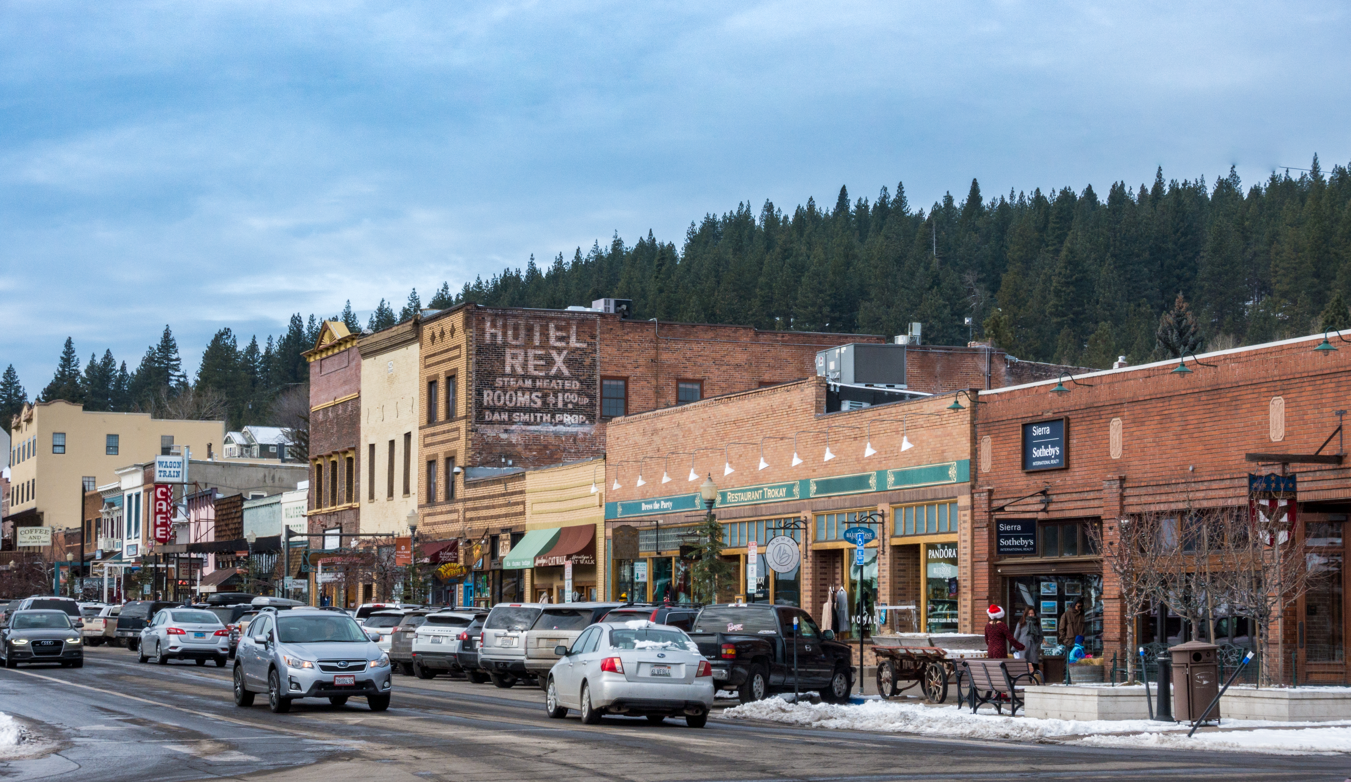 Truckee town, CA.