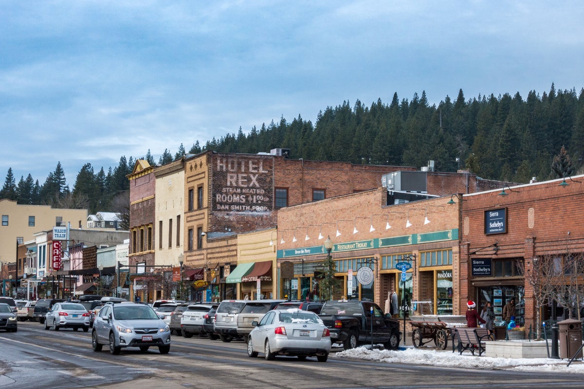Truckee town, CA.