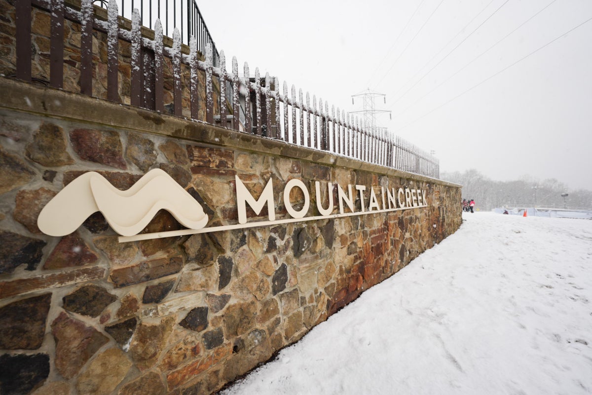 Winter slopes at Mountain Creek, New Jersey