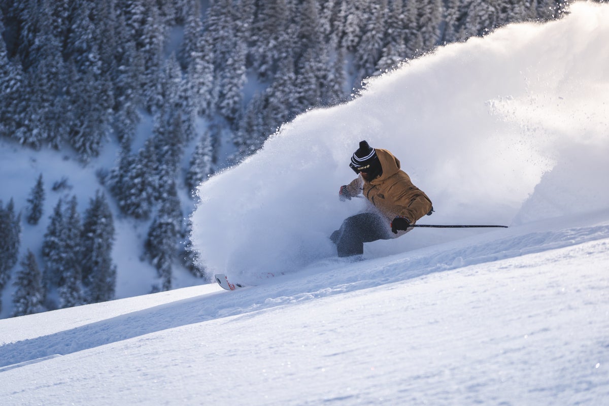 Powder Mountain view.