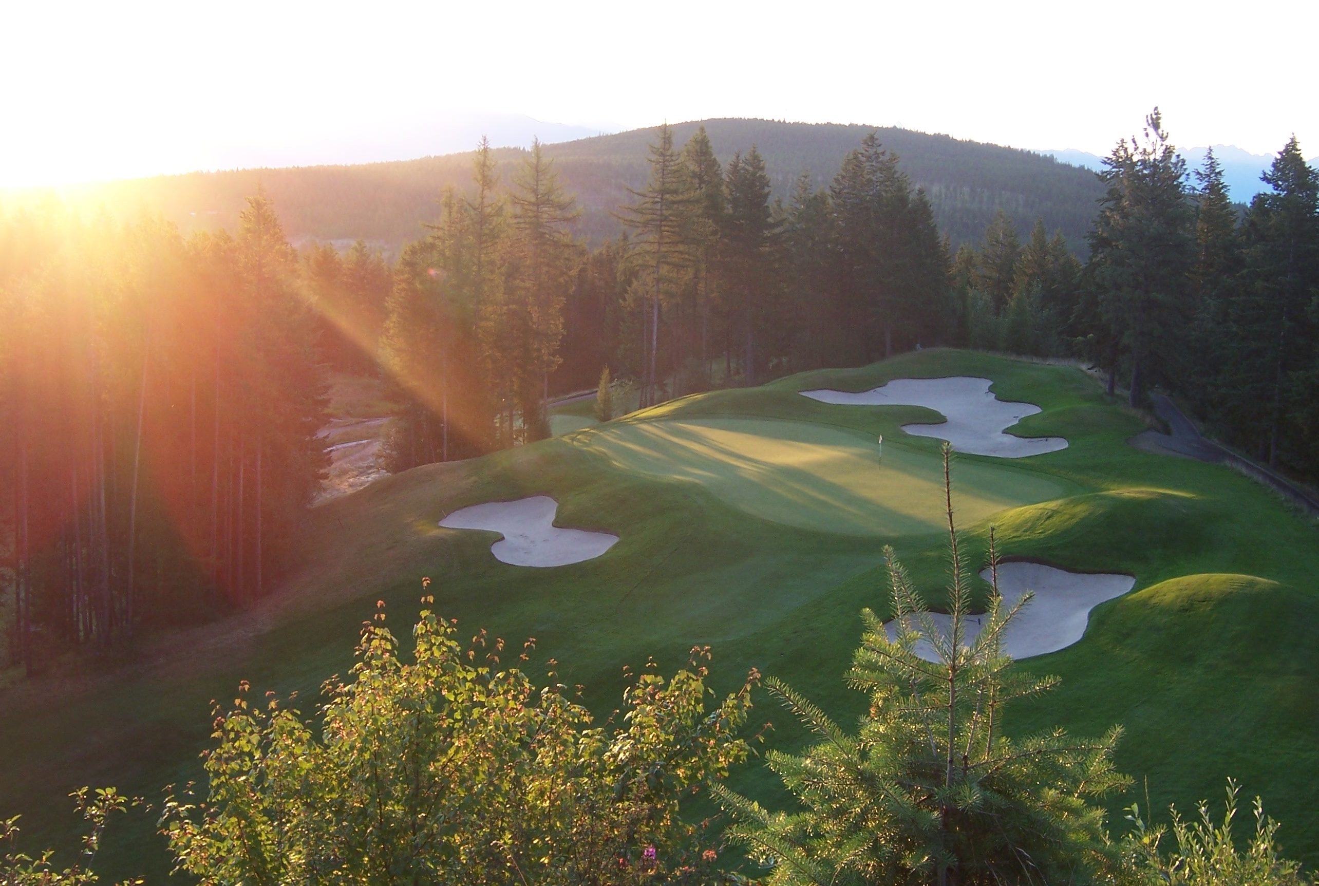 Sunrise at Trickle Creek Golf Resort