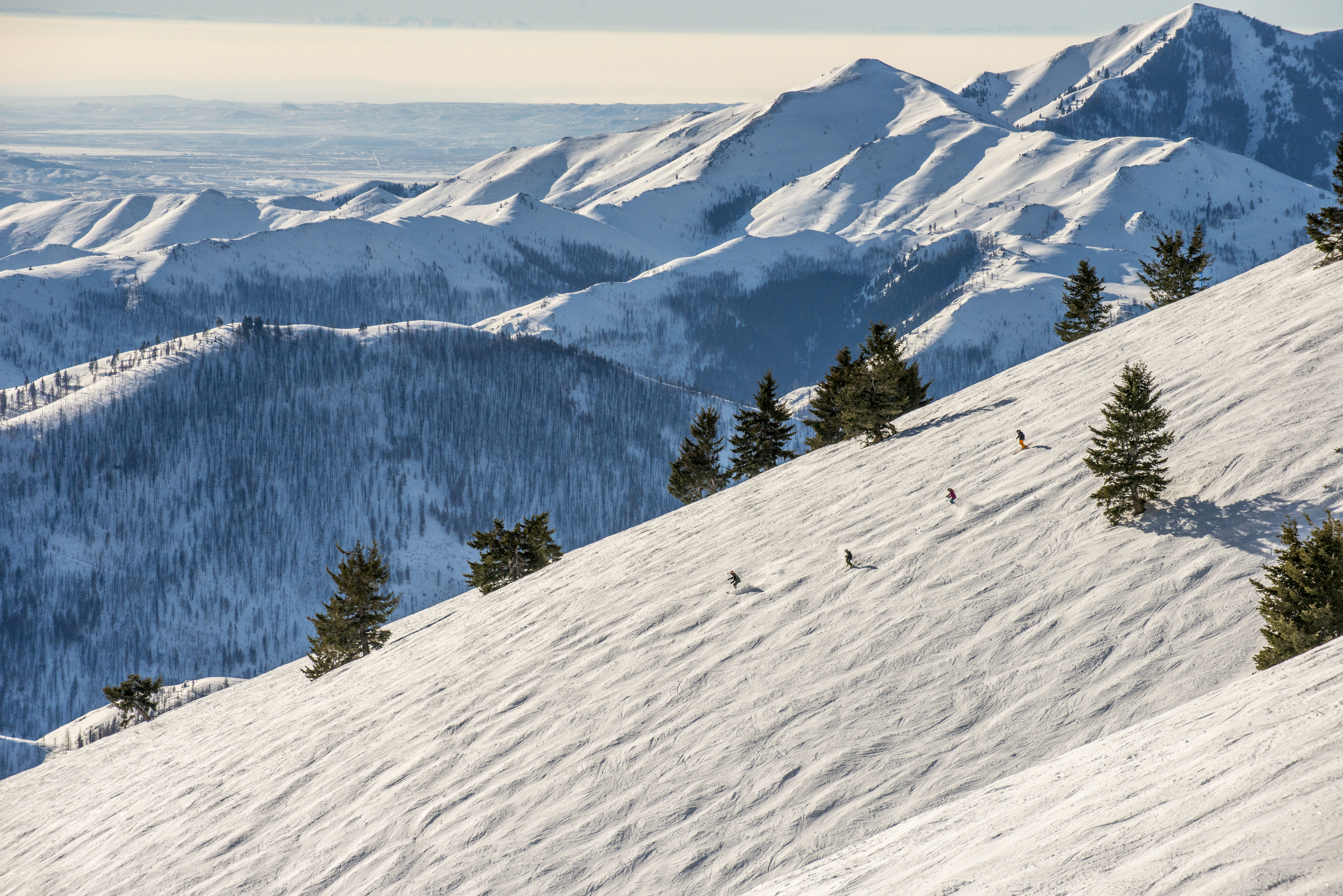 Big bowl at Sun Valley Idaho.