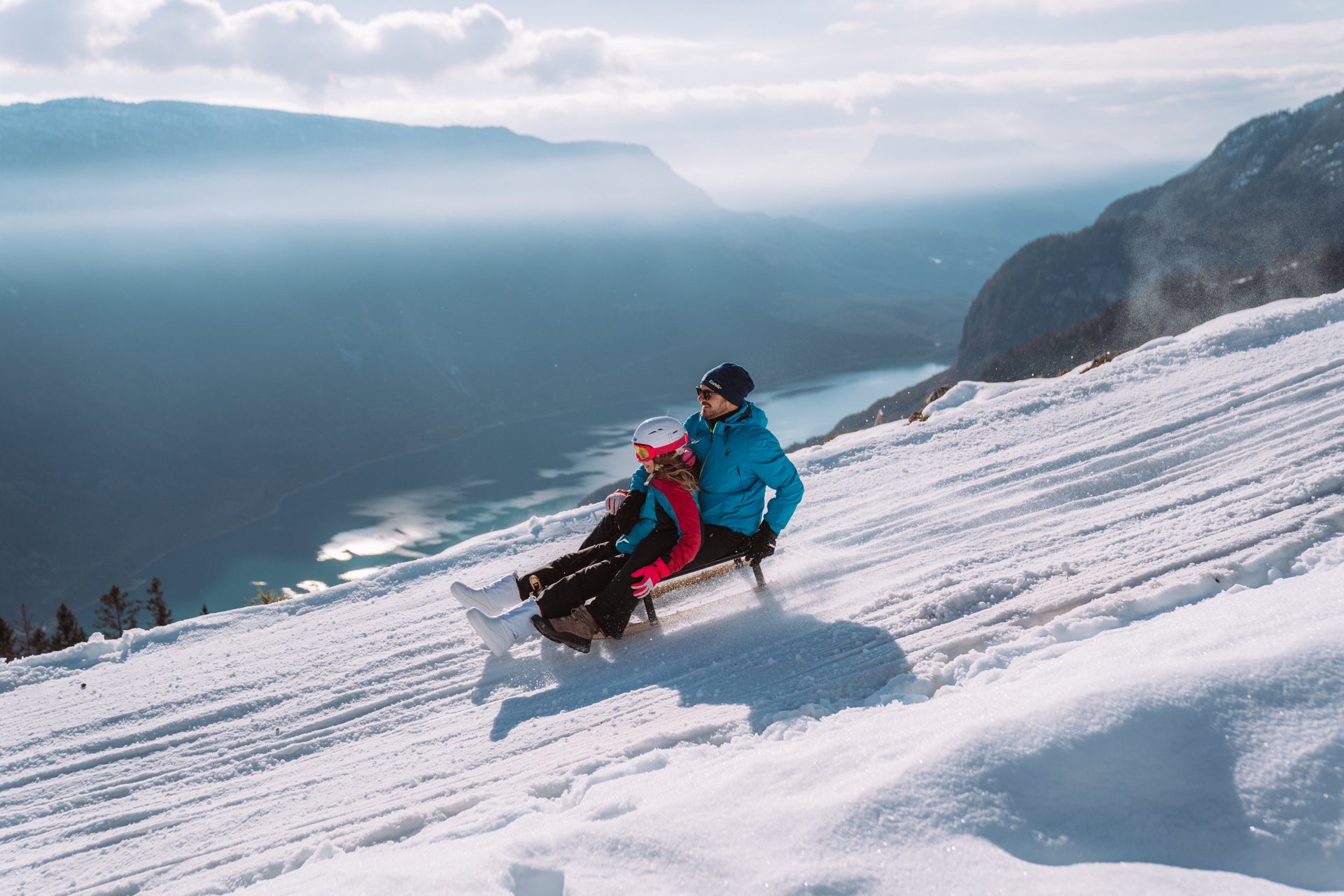 10 piste per scendere con lo slittino 10 piste per scendere con lo slittino