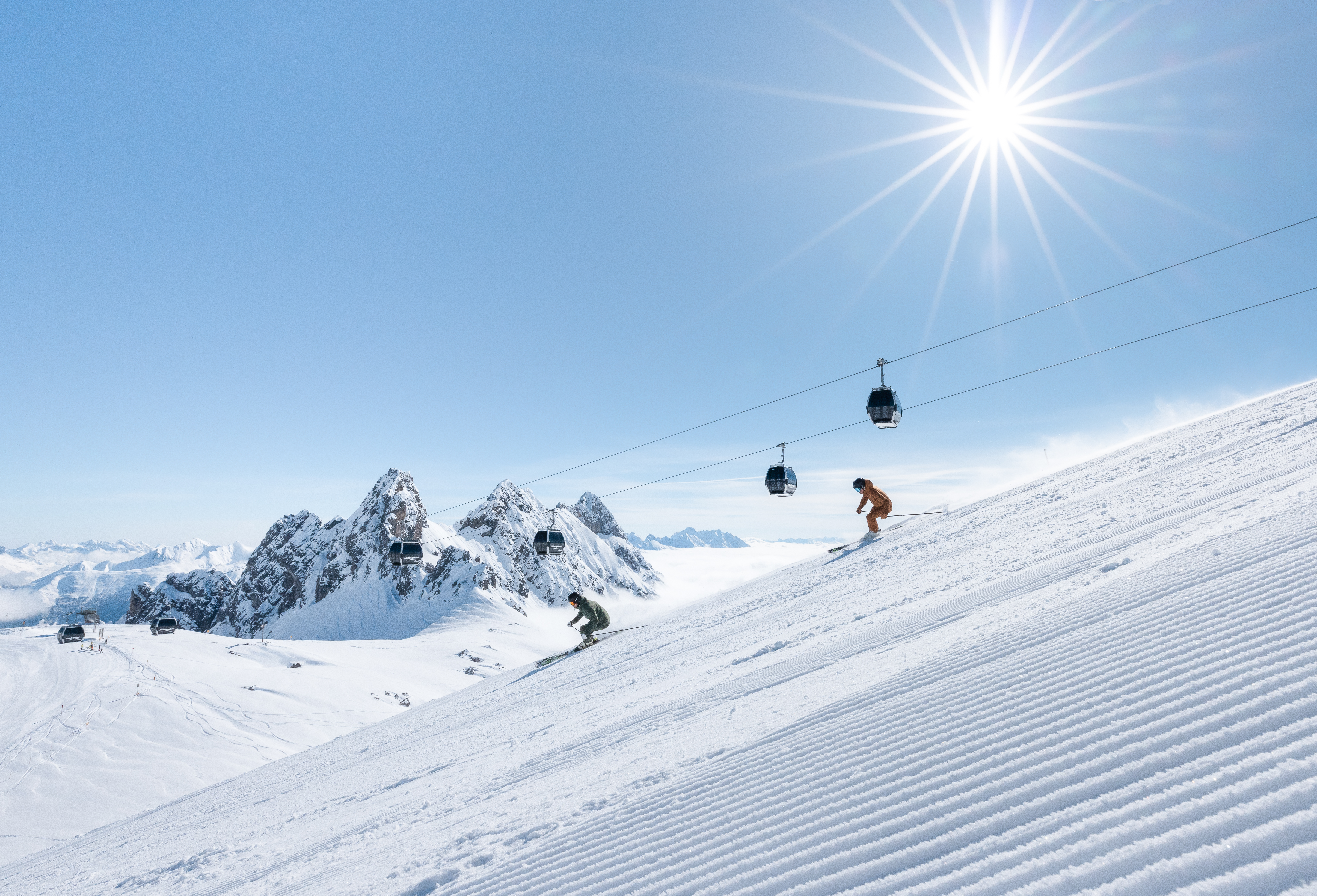 Die 10 größten Skigebiete in Tirol