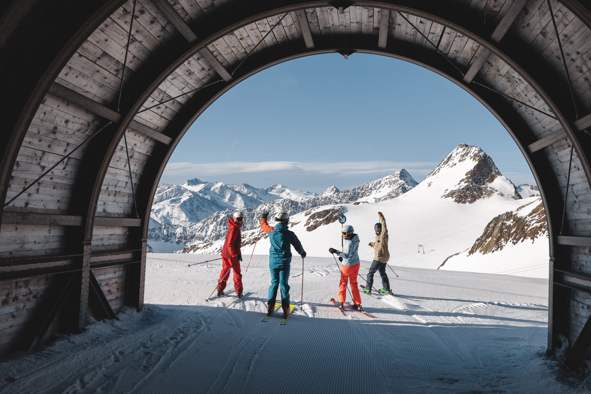 Sölden i narciarska spółka z doliny Ötztal – 363 km tras w jednym karnecie