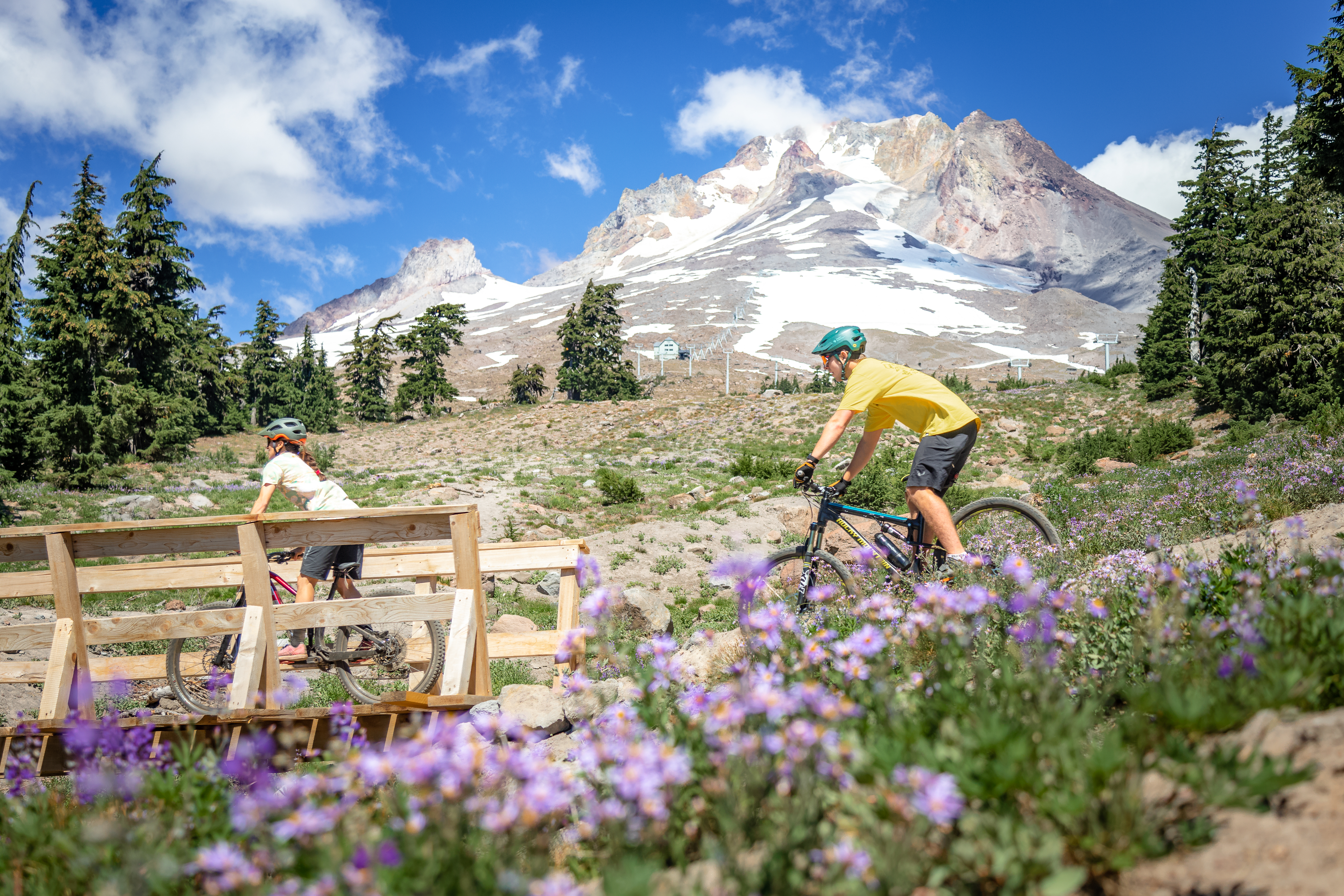 Mountain biking and skiing go hand in hand, with each providing the adrenaline rush of dashing downhill. What’s more, many of the best North America ski resorts are also home to some of the best mountain bike parks.  Once the snow melts, the action at ski resorts turns from powdery ski runs to dusty mountain
