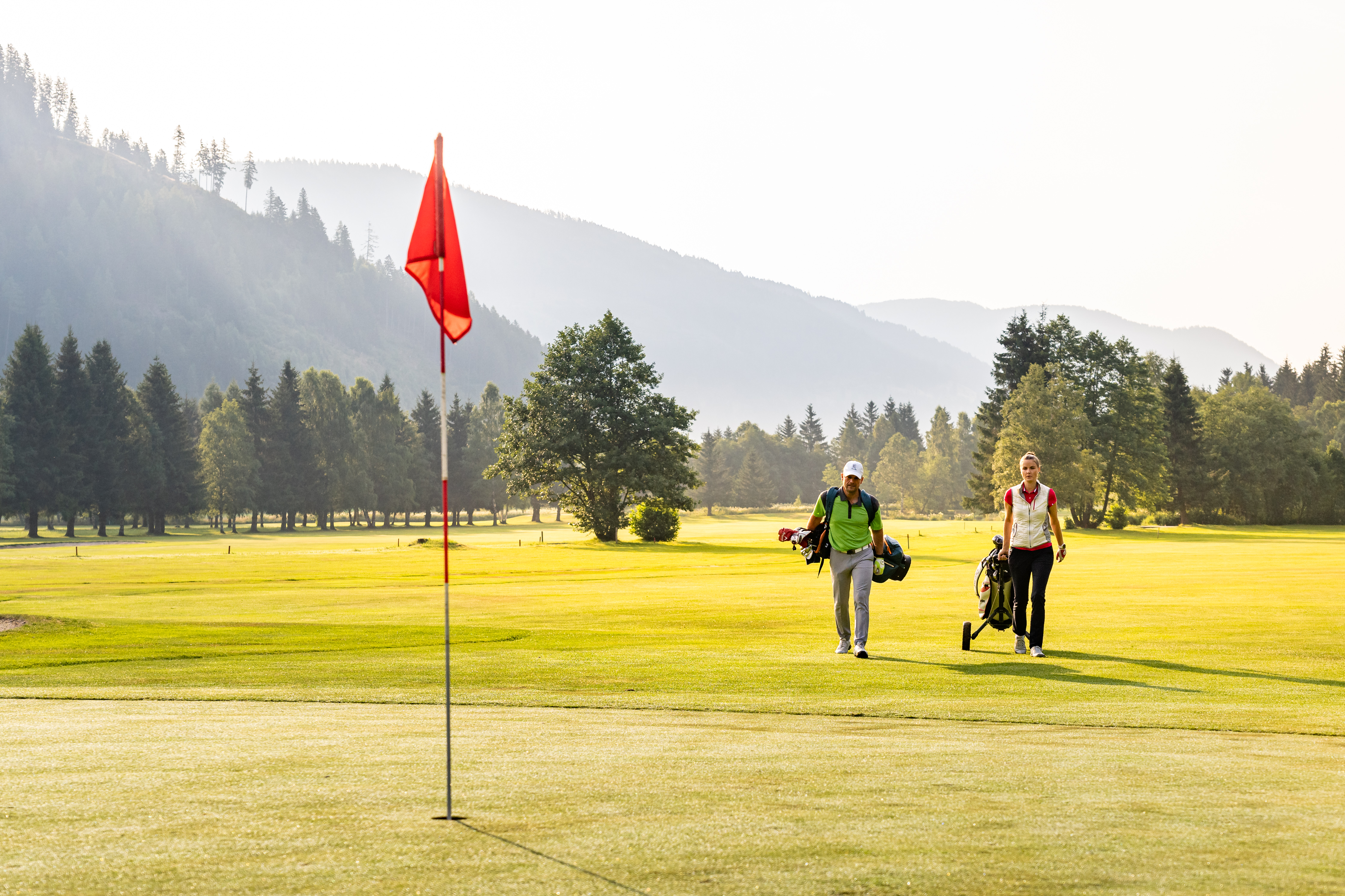 Golfparadies Alpen: Beliebte Plätze entlang der Alpen