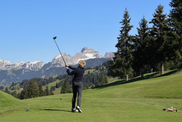 Best golf courses in the Alps. Golf Club Gstaad-Saanenland