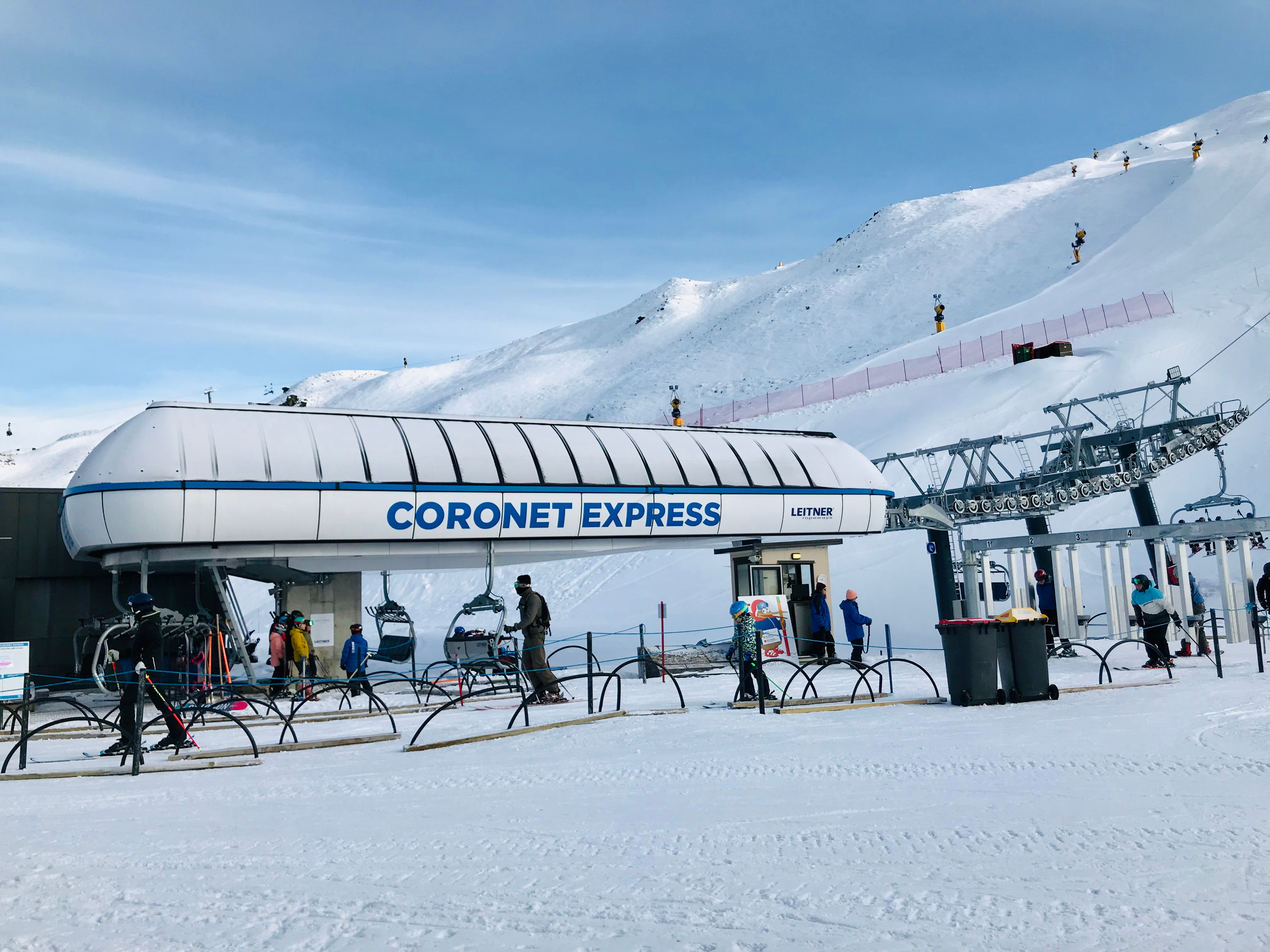 Coronet Express lift at Cadrona Resort in New Zealand