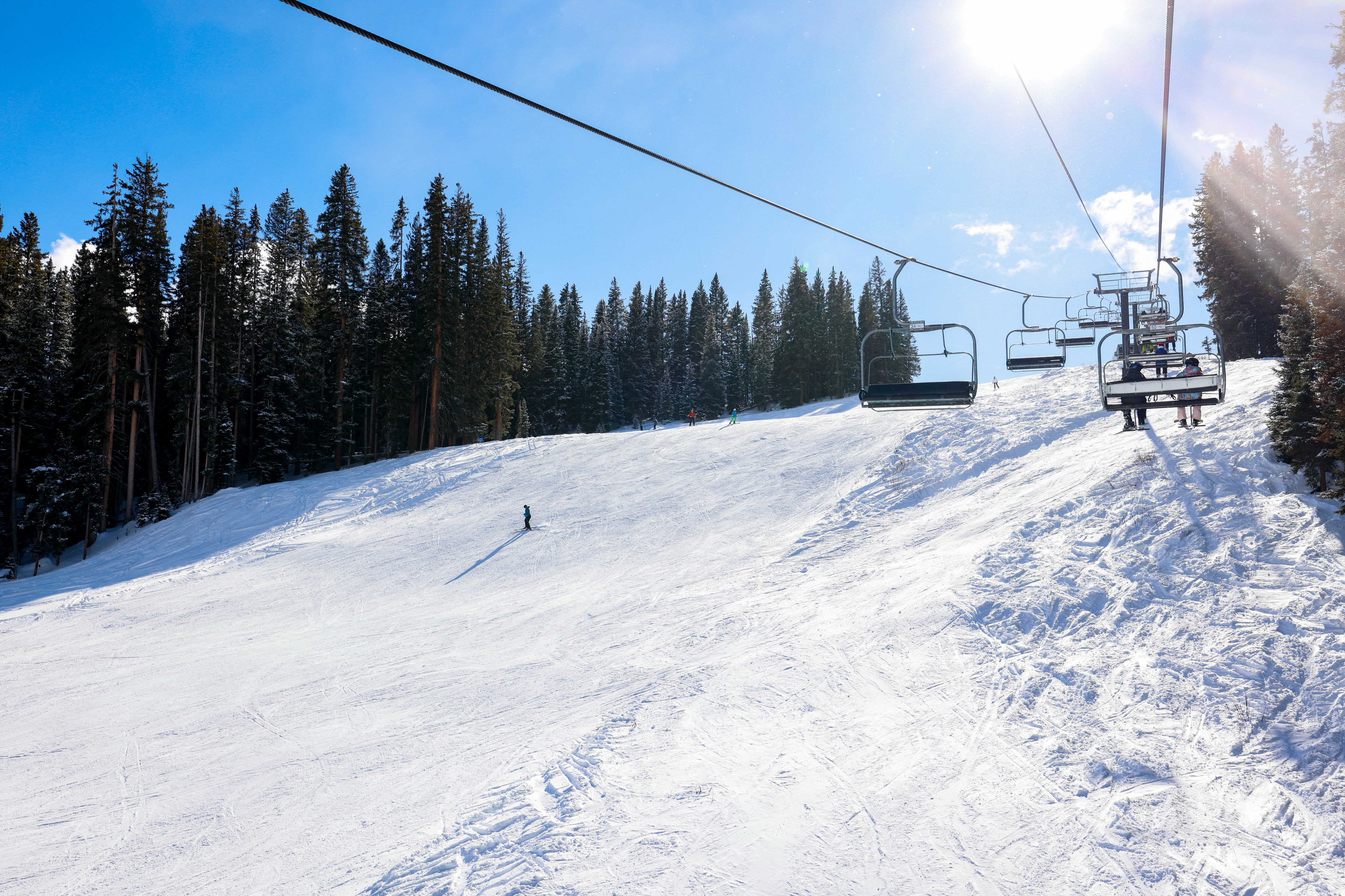 Crested Butte Mountain Resort full view.