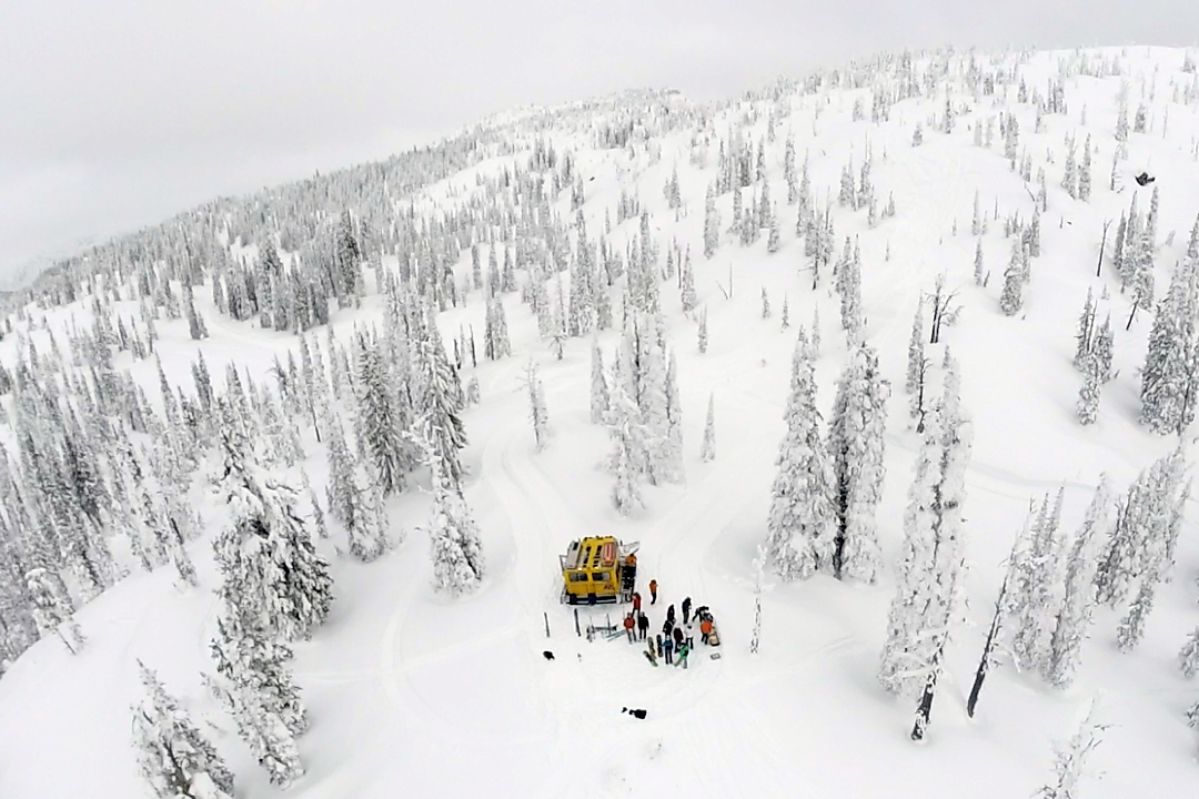 Brundage Resort, ID, cat skiing.