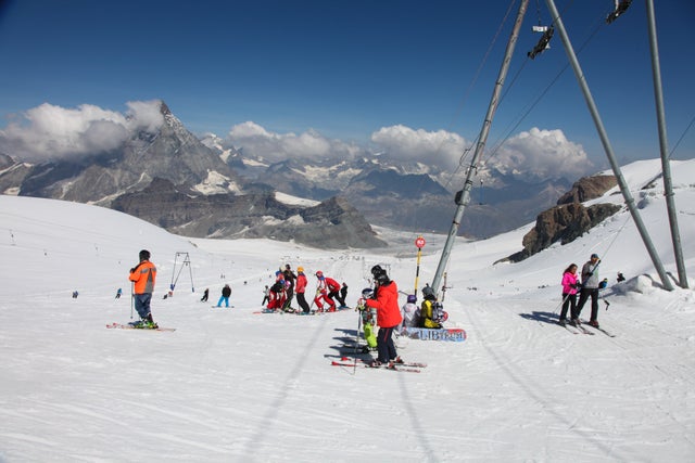 Cervinia: best ski mountains in Europe for reliable snowfall