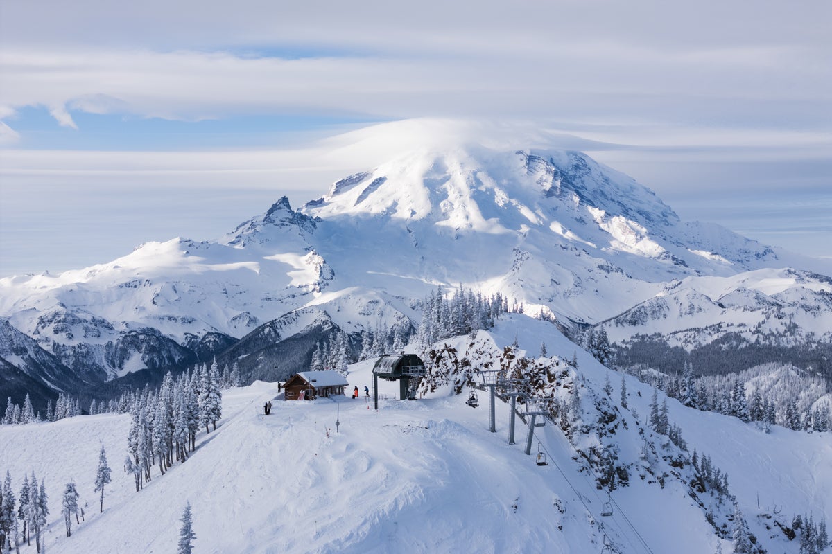 Crystal Mountain, WA, gondola.